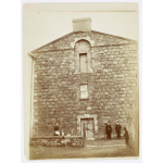 Exterior of Carrickfergus Gaol, c.1900, PRONI, T1129/507
